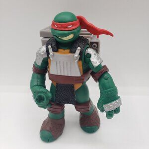 2012 TMNT Figurine Flingers Sai Throwing Raphael Figure Ninja Turtles Figure /FF